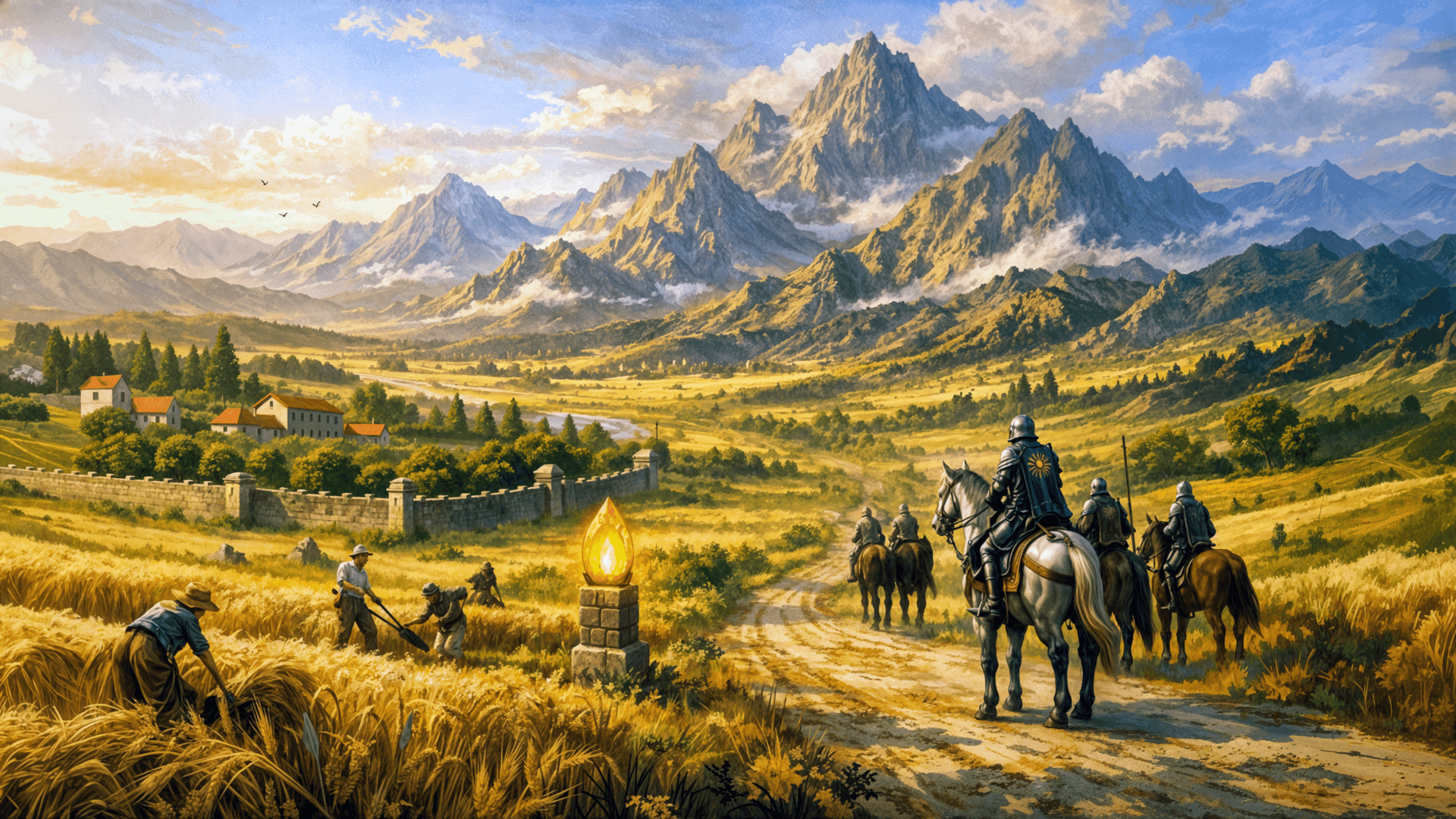 The Knights of the Dawn assembled