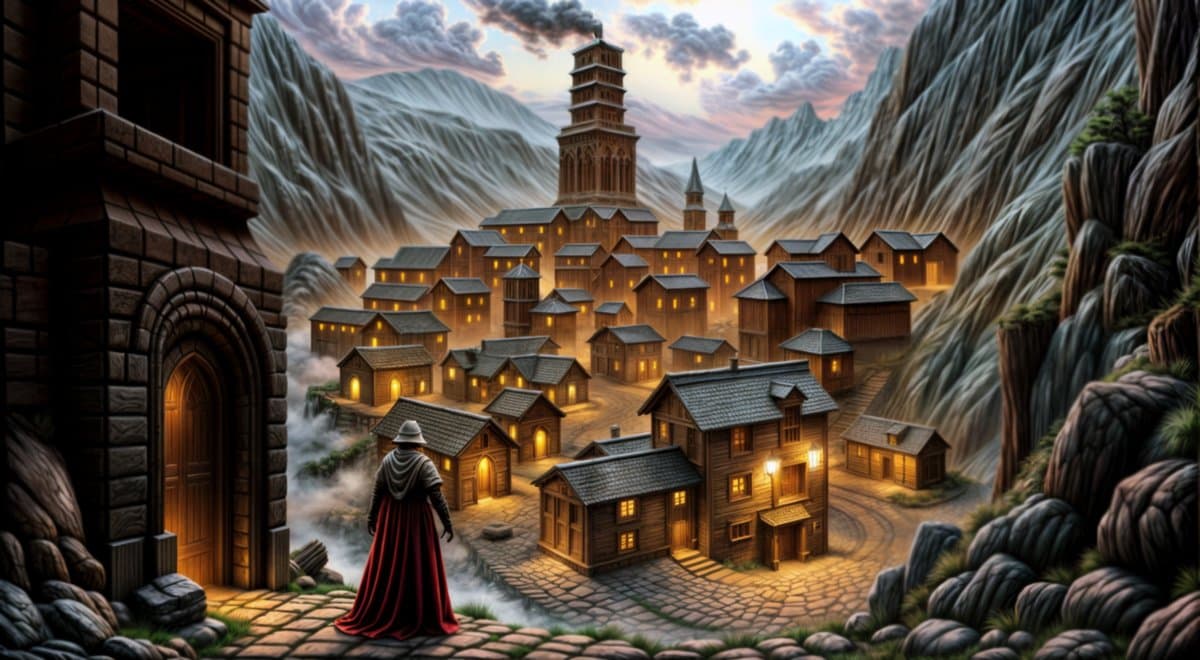 Ironholt — a grim mining fortress in the northern hills