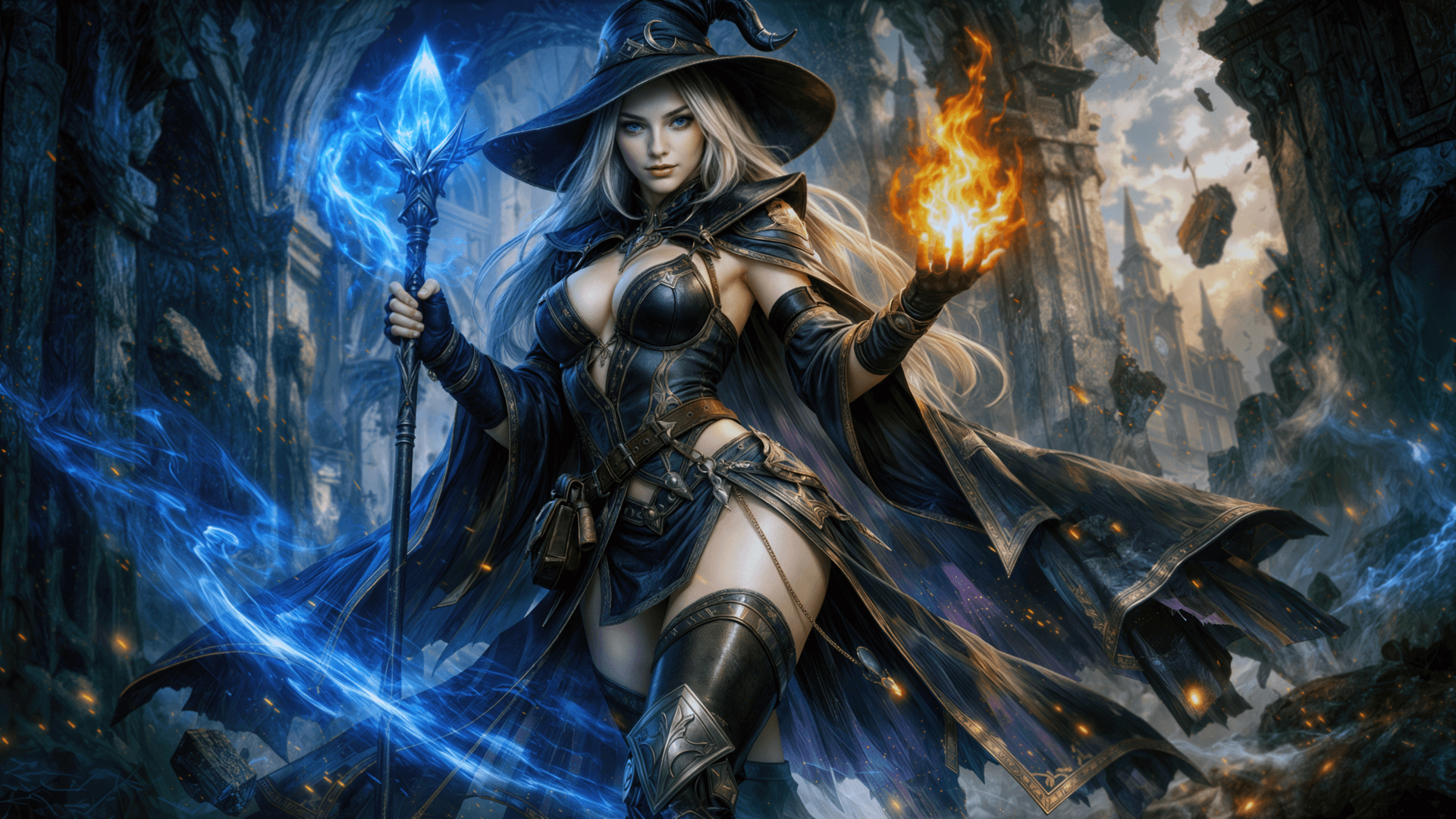 A sorcerer of the Shadow Guild